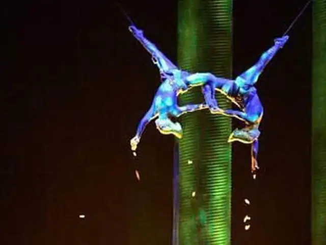 EEUU: Trapecista del Circo del Sol muere tras caer de 15 metros de altura