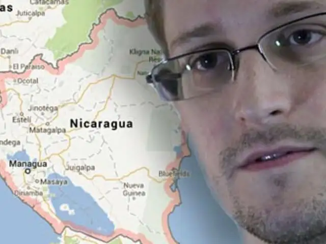 Embajada de Nicaragua habría aceptado solicitud de asilo a Edward Snowden