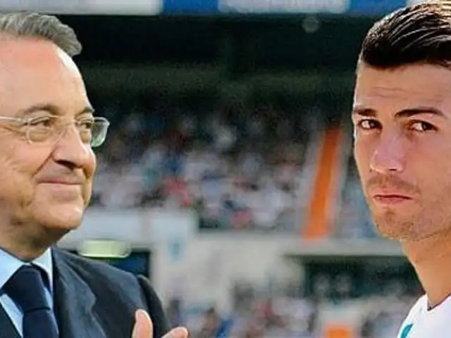Florentino Pérez: Cristiano Ronaldo quiere retirarse en el Real Madrid