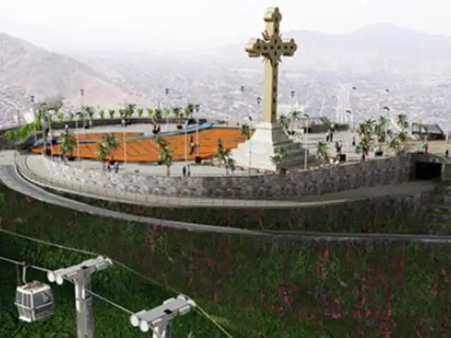 Teleférico del Cerro San Cristóbal transportará más de 6 mil personas diariamente