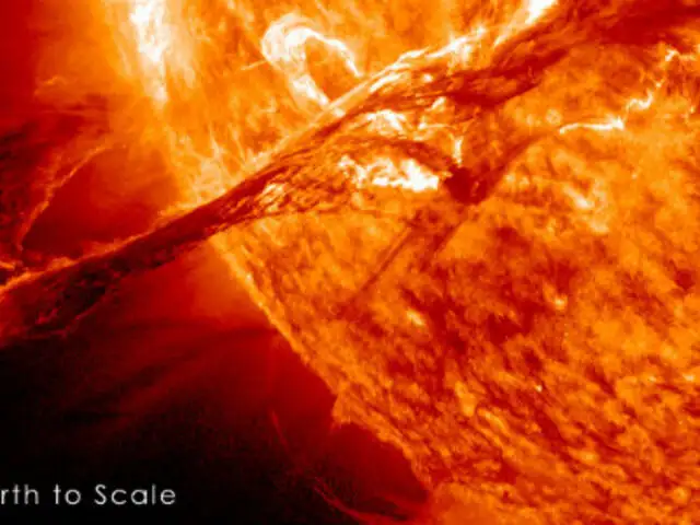 Nasa: mancha solar amenaza con lanzar llamaradas sobre la Tierra