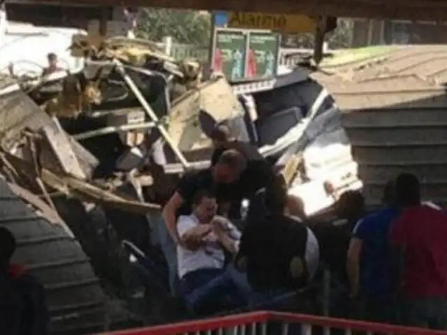 Francia: descarrilamiento de tren deja ocho muertos y una decena de heridos