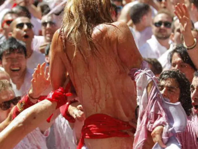 España: mujeres son agredidas sexualmente en fiesta de San Fermín
