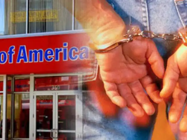 EEUU: Niño de 12 años es detenido por robar una sucursal de Bank of America