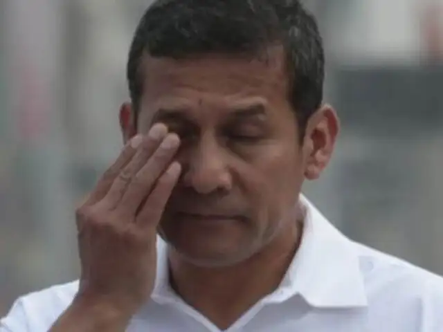 GfK: Ollanta Humala cae siete puntos y llega al 61% de desaprobación