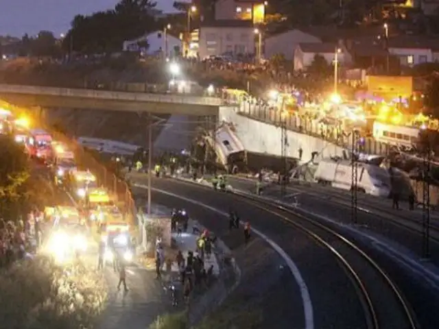 Jornada de muerte en España: al menos 77 fallecidos tras accidente ferroviario