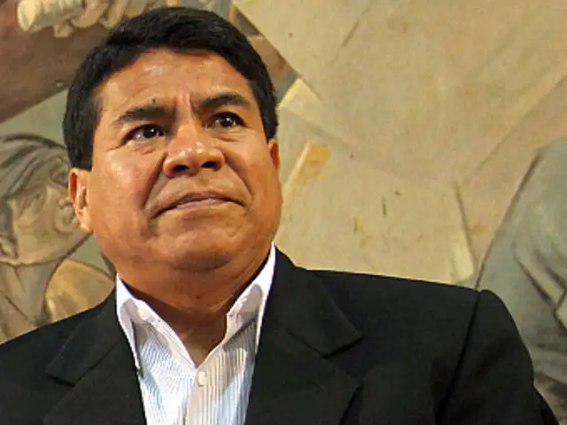 Mario Huamán criticó al Ministro del Interior por denuncia de infiltración del Movadef