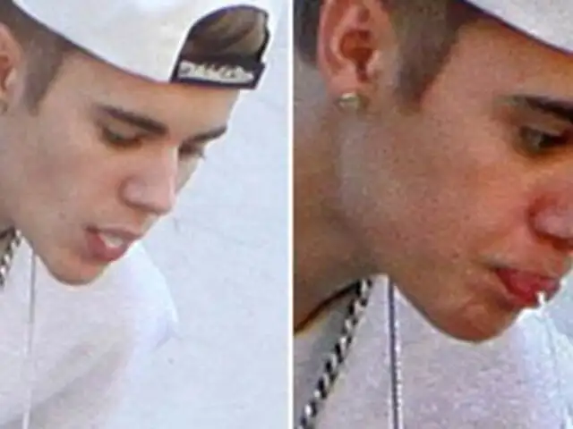 FOTOS: cantante Justin Bieber lanza escupitajo a sus fans de Toronto