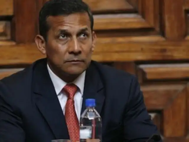 Humala sigue cayendo: aprobación presidencial registra nuevo mínimo de 26%