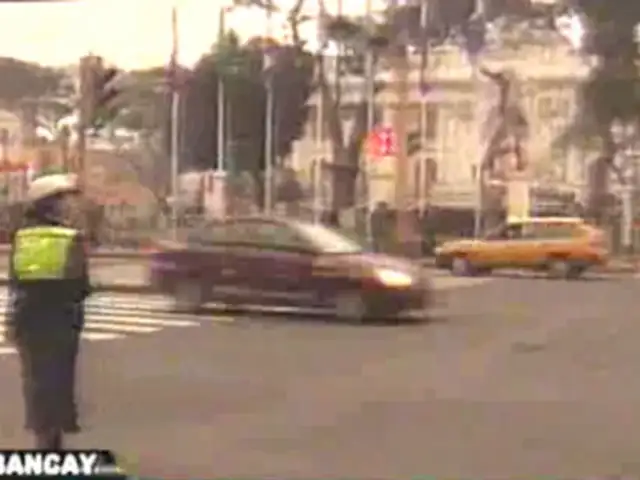 Restringirán paso de vehículos por la Av. Abancay a partir de las 7:15 a.m.