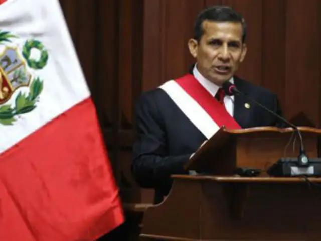 Ollanta Humala: Estamos invirtiendo como nunca se ha hecho en educación