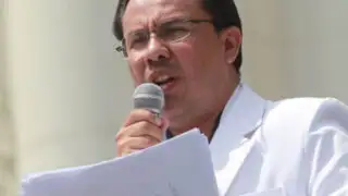 César Palomino: Hay la mejor disposición para levantar la huelga médica
