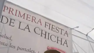 VIDEO: cientos de arequipeños celebraron la primera Fiesta de la Chicha