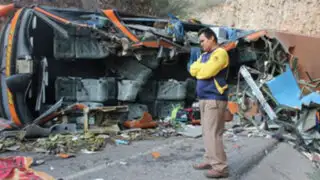 Accidentes dejan 15 muertos en carreteras del interior del país