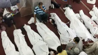 Son al menos 500 los muertos tras ola de violencia en Egipto