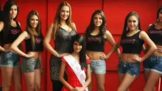 Marina Mora presentó a las jóvenes aspirantes al Miss Teen Model 2013