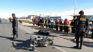 VIDEO: tráiler arrolla a motociclista y lo deja al borde la muerte en Piura