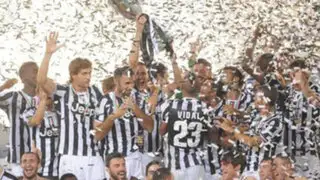 Juventus aplastó a la Lazio y se coronó campeón de la Supercopa italiana