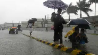 Tifón Trami azota China con fuertes vientos y lluvias torrenciales