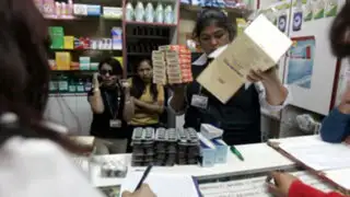 Incautan medicamentos 'bambas' en boticas cercanas a Hospital de la Solidaridad