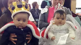 Decenas de bebés participaron en el concurso ' Rey mamoncito 2013'