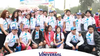 Artistas participaron en ‘Caminata Universal 5k’ para ayudar a niños pobres