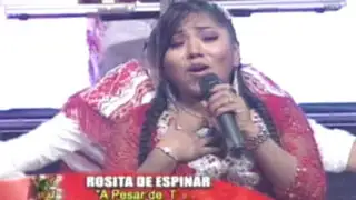El huayno está presente en la Súper Movida con la voz de Rosita de Espinar