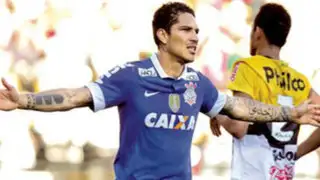 Brasileirao: duelo de peruanos entre Paolo Guerrero y Yoshimar Yotún quedó 1-1