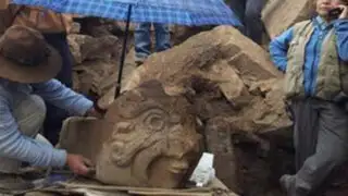 Ancash: investigadores descubren tres cabezas clavas en Chavín de Huántar