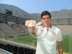 Universitario de Deportes presentó a Iván Bulos como nuevo delantero