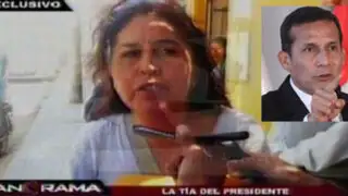 Presidente Humala: Si hay que encarcelar a mi tía, que lo hagan