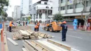 Miraflores: se inició plan de desvíos por obras en la Avenida Larco