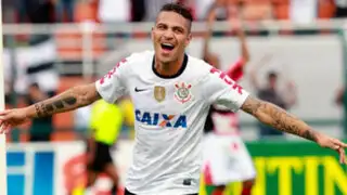 Corinthians y Paolo Guerrero clasificaron a cuartos de final de la copa Brasil