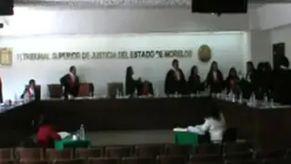 México: jueces se van a los golpes durante sesión de Tribunal de Morelos