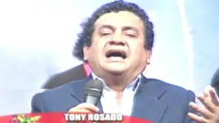 Tony Rosado arrancó la juerga de fin de semana cantando 'Ya te olvidé'