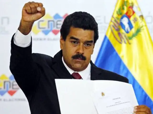 Venezuela: Presidente Maduro culpa a la televisión de la ola de violencia