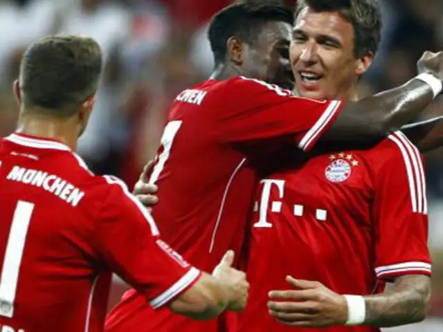 Bayern Munich ganó la Copa Audi tras vencer por 2-1 al Manchester City