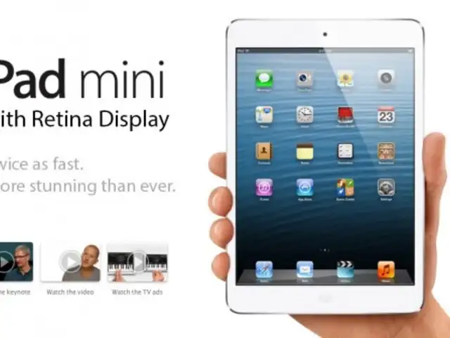 Nuevo iPad mini contará con pantalla de retina y saldrá a la venta a fin de año