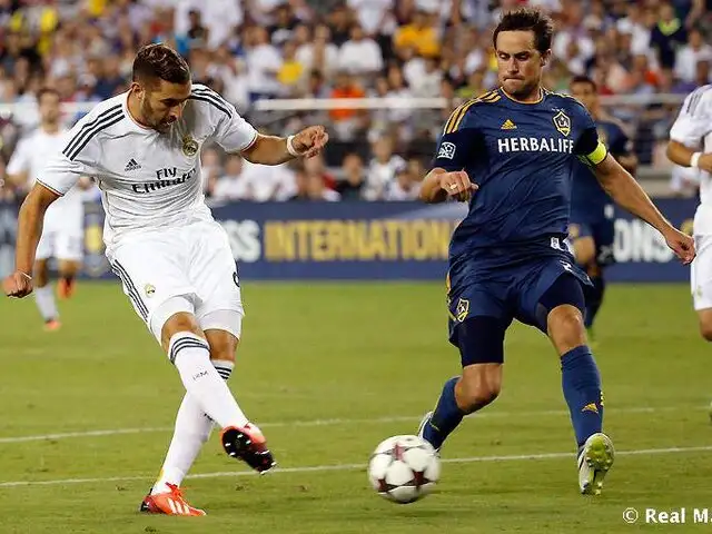 Real Madrid venció en partido amistoso por 3-1 al LA Galaxy