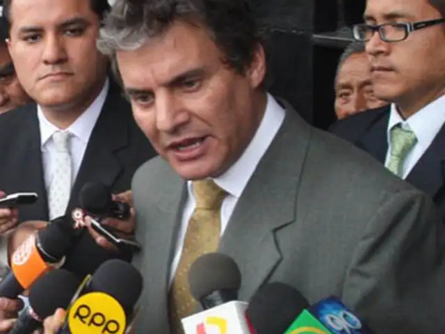 Ministro Figallo: Investigación sobre narcoindultos deben llegar hasta el final