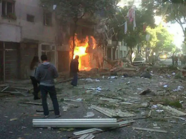 Argentina: Fuerte explosión en un edificio de Rosario deja al menos 30 heridos