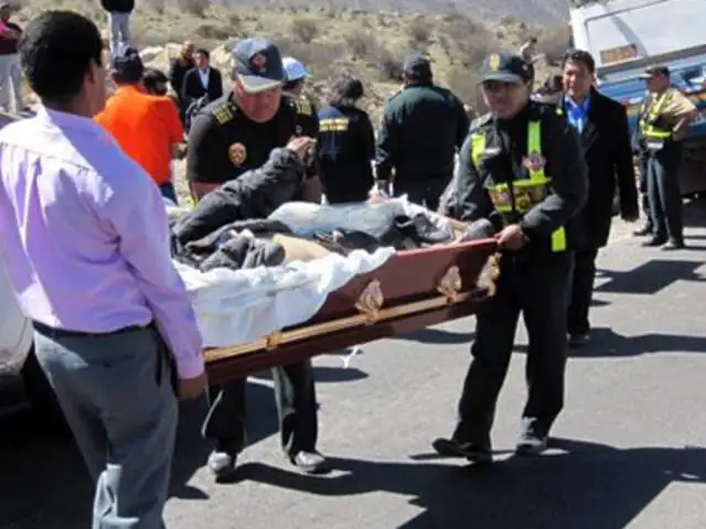 Puno: accidente deja cinco muertos en la carretera Interoceánica