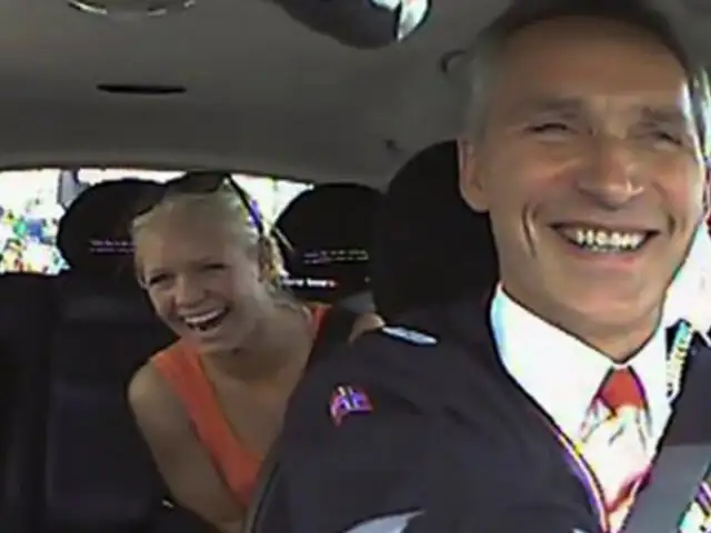 Primer ministro noruego se disfrazó de taxista para saber qué piensa la gente