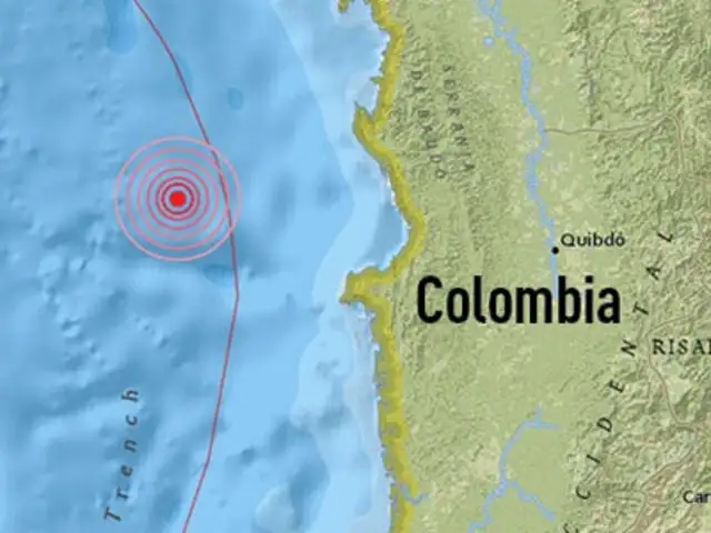 Terremoto de 6,7 grados sacude las costas de Colombia