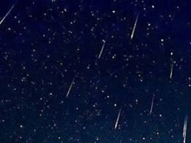 VIDEO: espectacular lluvia de meteoritos se apreció en varias partes del mundo