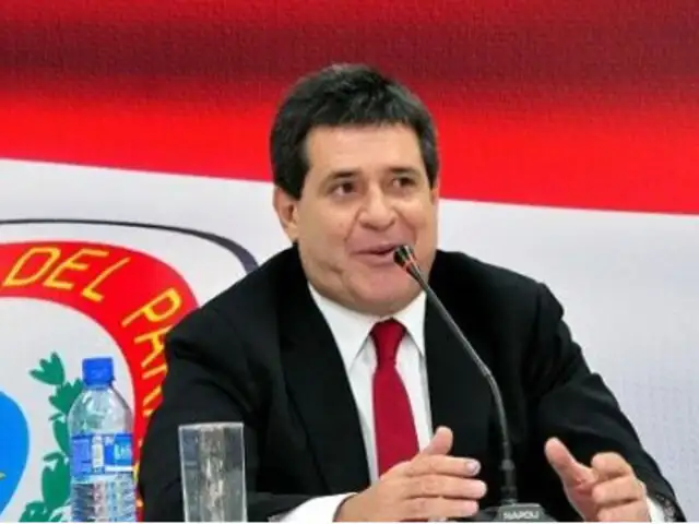 Humala asistió a juramento del nuevo presidente de Paraguay, Horacio Cartes