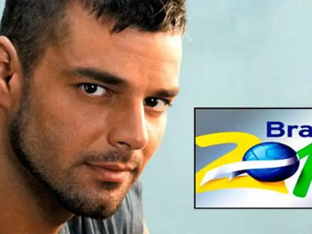 Ricky Martin confirmó que cantará en el Mundial Brasil 2014