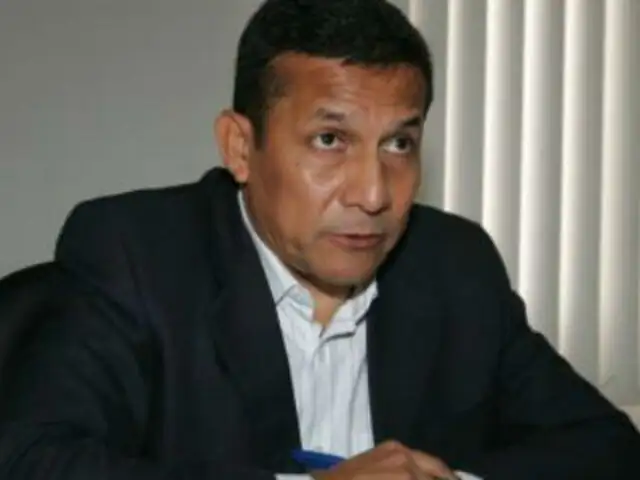 Humala: No participo del diálogo por ser presidente del Partido Nacionalista