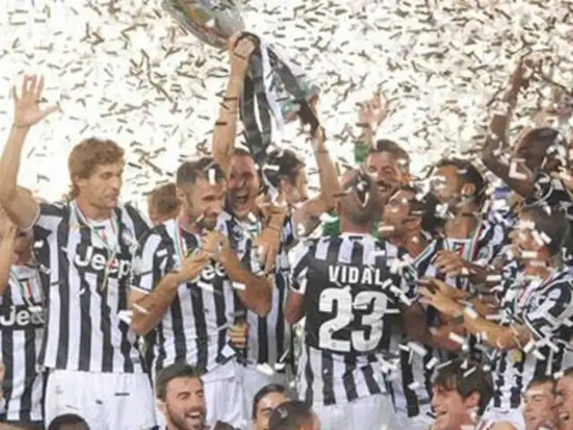 Juventus aplastó a la Lazio y se coronó campeón de la Supercopa italiana