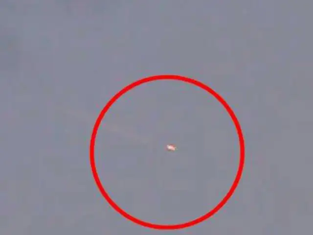 VIDEO: extraño objeto envuelto en llamas sobrevoló cielo de Bagua - Amazonas